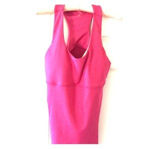 Althleta Racerback Tank w  Self Bra, Size 36D